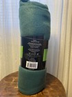 Imperial Home 50 X 60 Soft Warm Fleece Throw Blanket Green