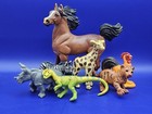 Vintage 1997 Safari Ltd Animals Lot Of 7 Animals Dinosaur Loose Used