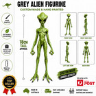 Grey Type Alien Figure 18cm Area 51 Ufo Sci-fi Statue 3d Statue Hand Painted