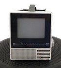 Vintage Tmk 755c Portable 5  Crt Tv Analog Television Compact Retro Display