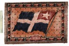 C1914 Crete Flag Vintage Tobacco Greek Us Flannel Insert Cigarette Felt B6