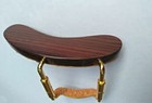 Musical String Mandolin Armrest Rosewood Wood With Golden Standard  Brown
