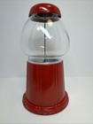 Vintage Sweet Factory Gumball Machine 12    Red Coin Bank Bubble Gum Dispenser