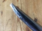 Q0241 Vintage Japanese Samurai Sword Scabbard Black Wooden Saya Katana Koshirae