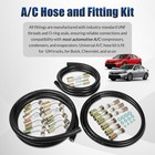 For Custom Air Conditioning Lines Ac 121 001 Universal A c Hose And Fitting Kit