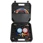 Manifold Gauge Set Ac A c Charging Hose Air Conditioner Hvac Professional Kit Us