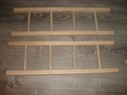 2 New Pine Pedal Car Fire Truck Wood 20  Ladders Hand Made In The Usa By Me
