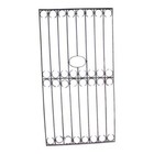 Antique Victorian Iron Gate Window Garden Fence Architectural Salvage Door Ggg