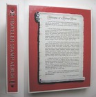 Traveler Worldwide Stamp Album   Post Binder 1998 H E Harris   Co 80 Stamps - 6