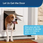 Petsafe Extreme Weather Pet Dog Doors With Triple Flaps Large Med Small Sizes