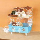Acrylic Hamster Cage Chew Proof Hamster Habitat Large Hamster Enclosure 2 Colors