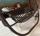 30    Rare Salesmens Sample 1874 Ford Johnson Antique Field Cradle From Museum