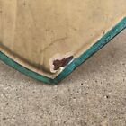 Beautiful Large Antique Letter N - Building Marquee Sign Bronze Porcelain Front