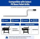 18   Flame Broiler Adjusting Bar For Pit Boss Pb1100sp Pb100spw Pb1150ps2