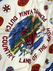 Vtg Pennsylvania Dutch Country Land Of Amish Souvenir Scarf  Free Shipping
