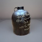 Vintage Advertising Scratch Jug Geo S Graf Best Harness Oil New Albany Indiana