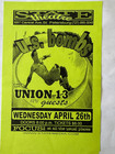 Original 1998 U s  Bombs  Union 13 Show Flyer St Petersburg Florida