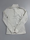 Nike Pullover Youth Medium White Fit Dry Fleece 1 4 Zip Mock Neck Running Top