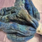 Handpainted Roving Merino Cashmere Camel Silk Very Soft  24 Spinning Fiber Top
