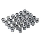 29pc Er40 Precision Spring Collet Set Milling Lathe Cnc Chuck Bit Holder Tool