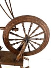 Vintage Antique Wooden Spinning Wheel