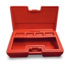 Vintage Lego Red Storage Carry Case Usa Interlego Organizer Box Clean
