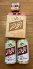 Vintage Schlitz Beer Mini Can Salt   Pepper Shakers With Box   2 Small Cans