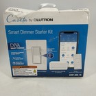 Lutron Cas  ta Diva Smart Dimmer Starter Kit White Clear Connect 120v Dvrf-bdg-1d