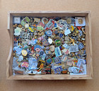Lot 300  Vintage   Modern Lapel Pins - Assorted Designs Themes Collectibles  427