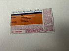 Melissa Etheridge Concert Ticket Stub Lb Terrace Theatre - Sept 15  2001 