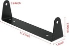 Mounting Bracket For Cobra 29 Or Uniden 78 Cb Radio  Black  pack Of 3 