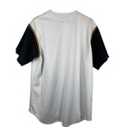 Majestic Pittsburgh Pirates Mlb Jersey Mens Large White Black Button Up Baseball