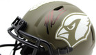 Jeremiyah Love Signed Arizona Cardinals Sts Mini Helmet W jsa Coa Cr86305