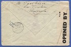 Curacao 1942 Unusual Airmail Censored Cover Venezuela To Curacao  British Censor