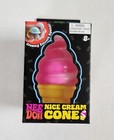 Pink Needoh Nice Cream Cone Ice Cream Squishy Toy 2026 Nee Doh Stress Ball New