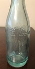 Vintage Straight Side Aqua Coca-cola Coke Bottle Canton  Ohio Oh  damage 