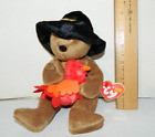 Ty Beanie Baby Plymouth The Thanksgiving Bear  8 5 Inch  New Wtags Pilgrim Fresh
