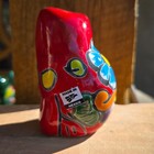 Talavera Pottery Cat Mexican Clay Ceramic Folk Art Figurine 3 5 