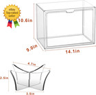 Football Display Case Acrylic Football Holder Case With Uv Protection