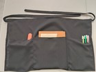Half Bib 3 Pocket Waitress Apron Waist Aprons For Home   Kitchen Server