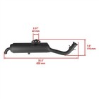 Exhaust Muffler For Yamaha Grizzly 700 4x4 Fi Yfm700fg 2008-2013