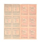 Matchbox Labels Vintage Full Line Uncut Czechoslovakia 1960 s
