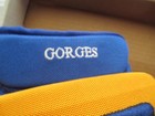Buffalo Sabres Josh Gorges  Hockey Gloves New Bauer