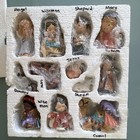The Bethlehem Collection Hand Painted Porcelain 12pc Nativity Set 2001