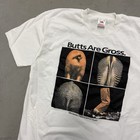 Vintage 90   s    butts Are Gross    Anti Smoking Animal Promo T-shirt Size Xl Rare