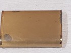 Vintage 1950s  gold-tone Rhinestone Jeweled Powder Compact