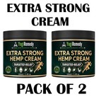 Strong Hemp Cream For Comfort     Fast-absorbing Msm   Arnica Cream 2 Pack