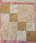 Lot Of 10 Sampler Quilt Blocks 10    2 Not Made With Instructions   Fabrics