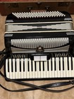 Vintage Castiglione Detroit Accordion With Case Made In Italy 41 120