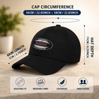 Flexfit Original Classic 6-panel Fitted Baseball Cap Hat S m L xl Xxl Wholesale